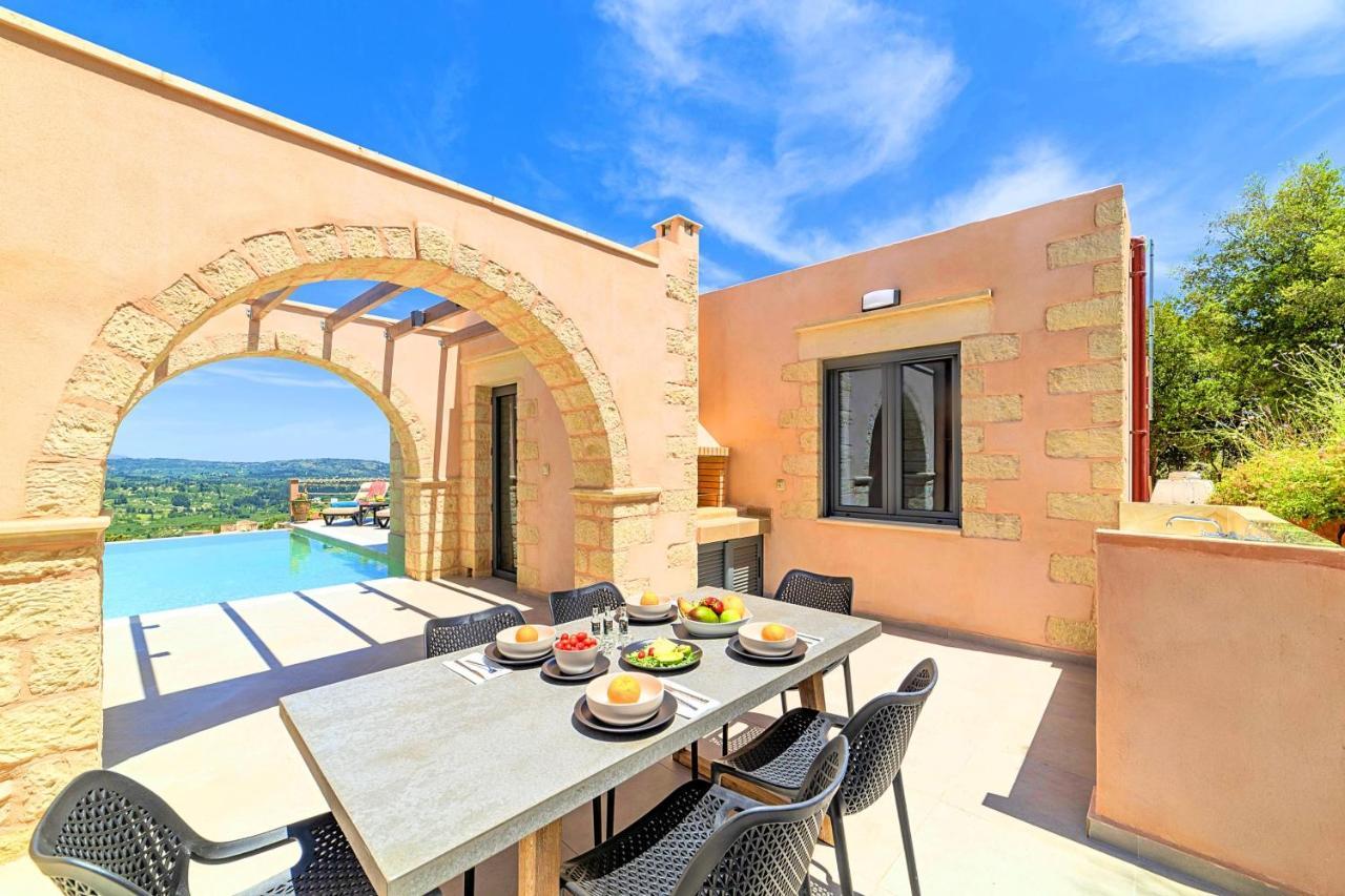 Villa Vardis Heated Pool Vryses المظهر الخارجي الصورة