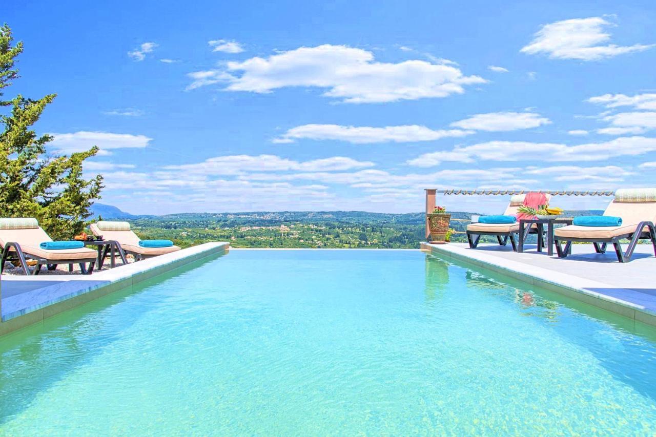 Villa Vardis Heated Pool Vryses المظهر الخارجي الصورة