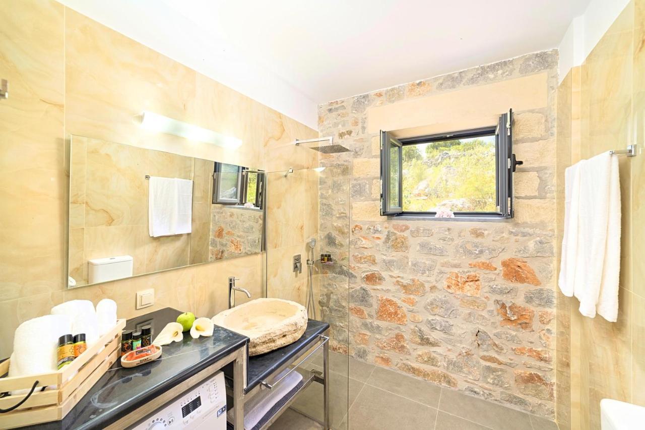 Villa Vardis Heated Pool Vryses المظهر الخارجي الصورة