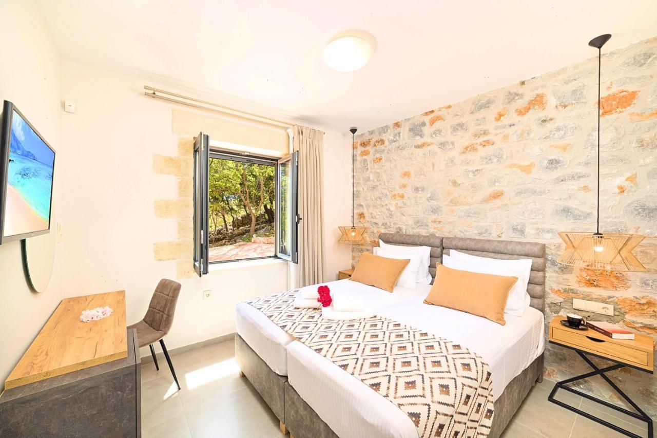 Villa Vardis Heated Pool Vryses المظهر الخارجي الصورة