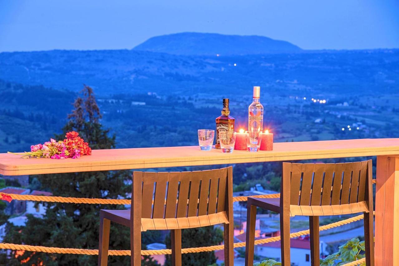 Villa Vardis Heated Pool Vryses المظهر الخارجي الصورة